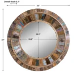 Jeremiah Round Mirror - Image 5