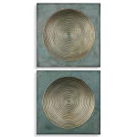 Sybil Metal Wall Decor, S/2