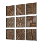 Bryndle Squares Wood Wall Decor, S/9 - Image 4