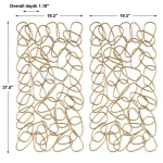 In The Loop Metal Wall Panels, S/2 - Image 4