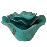 Teo Wood Wall Decor, Blue, S/3 - Image 8