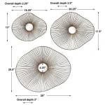 Avarie Metal Wall Decor, S/3 - Image 6