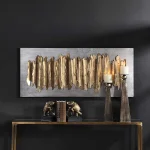 Lev Metal Wall Decor, Silver - Image 4