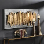 Lev Metal Wall Decor, Silver - Image 6