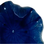 Abella Ceramic Indoor-outdoor Wall Decor, Cobalt, S/3 - Image 5