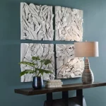 Rio Wood Wall Decor, Whitewashed - Image 4