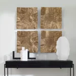 Archive Metal Wall Decor, Brass - Image 9