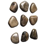 Pebbles Wood Wall Decor, Walnut, S/9 - Image 5