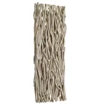 Gathered Teak Wood Wall Decor, Bleached - Image 8