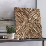 Outland Wood Wall Decor, Natural - Image 4