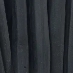 Gathered Teak Square Wood Wall Decor, Black - Image 3