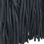 Gathered Teak Square Wood Wall Decor, Black - Image 8