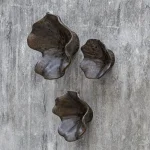 Teo Wood Wall Decor, Mocha, S/3 - Image 5