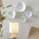 Lucky Coins Indoor-outdoor Metal Wall Decor, White, S/4 - Image 4
