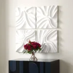 Snowdrift Wall Decor, S/4 - Image 4