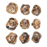 Corkscrew Wood Wall Decor, S/9 - Image 5