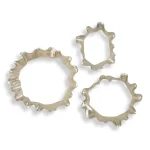 Ripple Effect Wall Decor, S/3