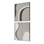 Joel Wood Wall Decor, S/2 - Image 5