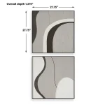 Joel Wood Wall Decor, S/2 - Image 8