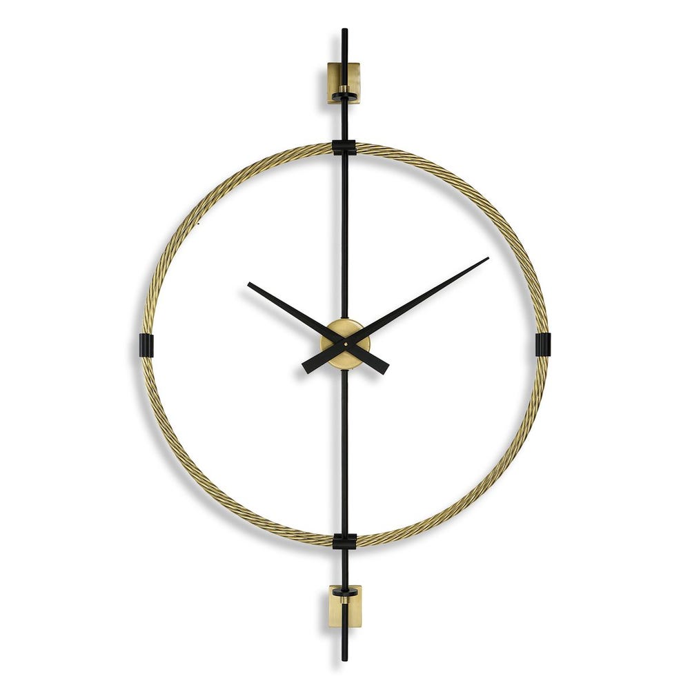 Time Flies Wall Clock
