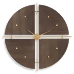 Walnut Elegance, Clock