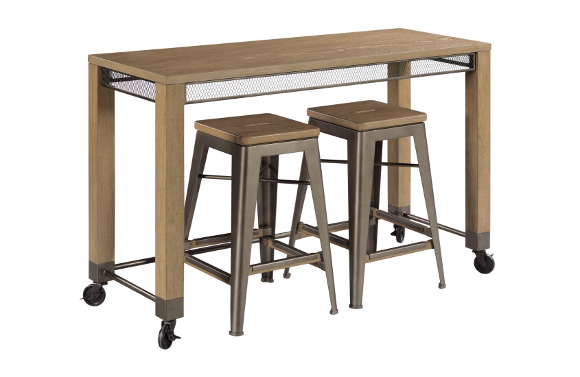 Maya Counter Console W/2 Stools