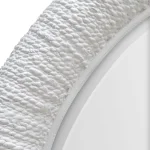 Mariner Round Mirror, White - Image 6