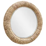 Twisted Seagrass Round Mirror - Image 5