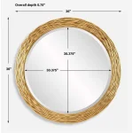 Celeste Round Mirror - Image 7