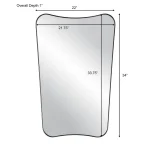 Belvoir Mirror, Black - Image 8