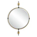 Guardrail Round Mirror