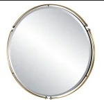 Wesley Round Mirror - Image 5