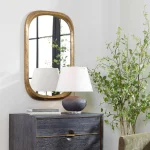 Malone Mirror, Brass - Image 5