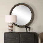 Neve Round Mirror - Image 3