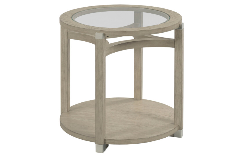 Solstice Round End Table