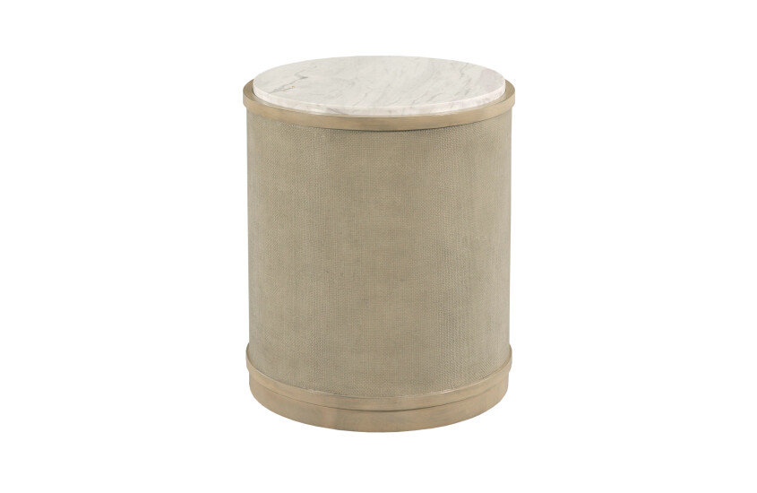 Hidden Treasures Round End Table
