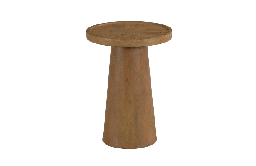 Hidden Treasures Pod Round Accent Table
