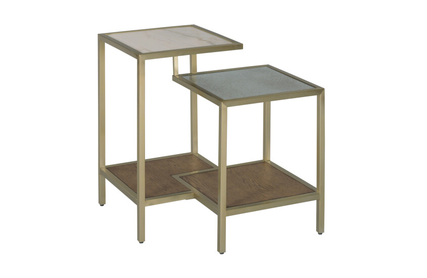 Hidden Treasures Tiered Accent Table