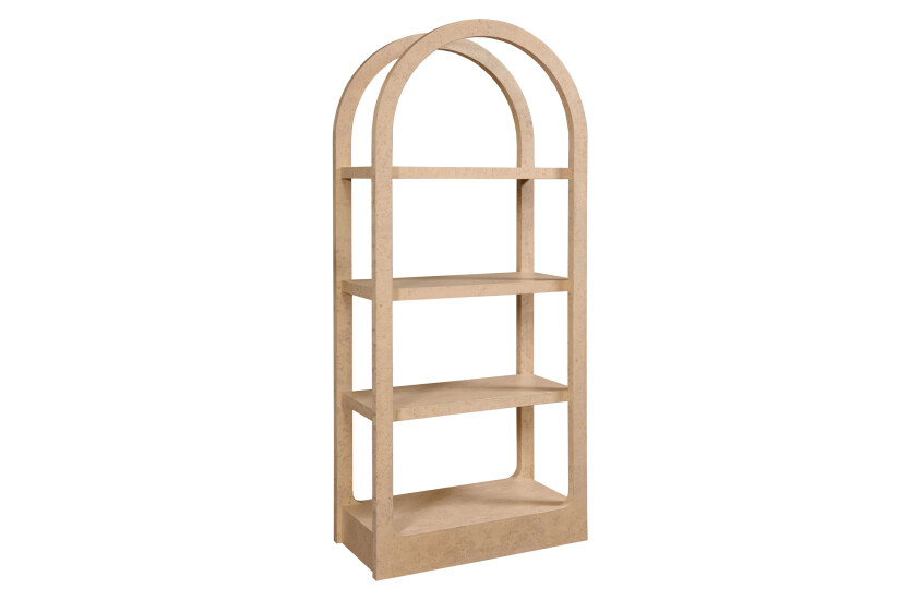 Hidden Treasures Open Burl Etagere