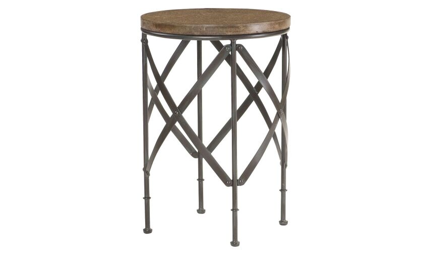 Hidden Treasures Round Metal Table