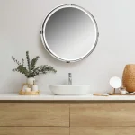 Tazlina Round Mirror - Image 3