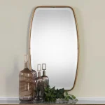 Canillo Mirror, Gold - Image 5
