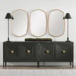 Duronia Mirror, Gold - Image 8