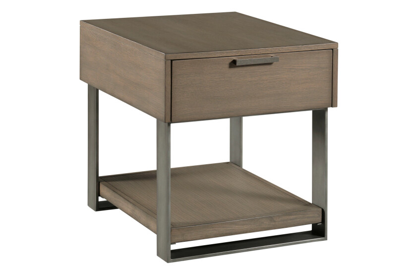 Stella Rectangular Drawer End Table