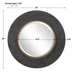 Saul Round Mirror - Image 7