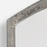 Amiel Large Arch Mirror, Ivory - Image 3