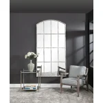 Amiel Large Arch Mirror, Ivory - Image 9