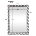 Haya Mirror, Silver - Image 8