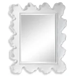 Sea Coral Mirror, White