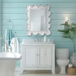 Sea Coral Mirror, White - Image 4